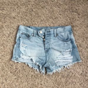 american eagle jean shorts